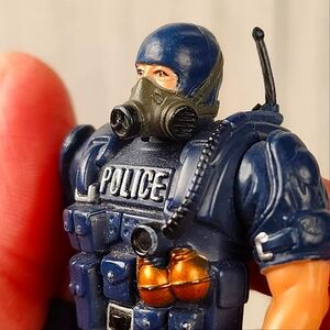 GI Joe Chap Mei 2002 Police Force 4" Action Figure Hasbro Oldschooltoys Raretoys
